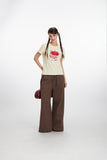 Nariele - Apple Print | Shoulder Tee