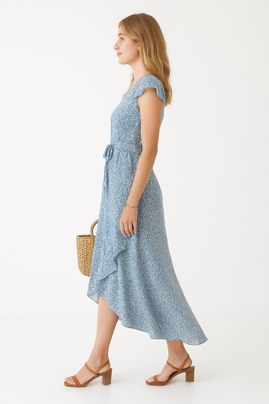 Aestorae - Sarah | V-Neck Maxi Dress