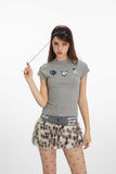 HeyHenry - Apple | Slim-fit cropped T-shirt