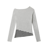 HeyHenry - Edge Cut | Off-Shoulder Long-Sleeve Tee