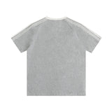 Nariele - Heart Lace Embroidery Tee | Unisex Loose Fit