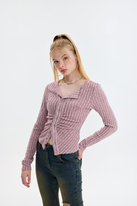 Nariele - Pure Allure | Button-Up Knit Cardigan
