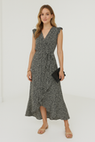 Aestorae - Sarah | V-Neck Maxi Dress
