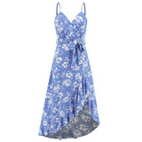 Aestorae – Xira | Floral Asymmetrical Cami Dress