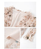 New Open Original - Ruffle Bloom Midi | French Tea Dress