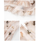 New Open Original - Ruffle Bloom Midi | French Tea Dress