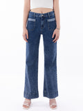 High-Waist Straight-Leg Jeans | Plus Size Vintage Denim