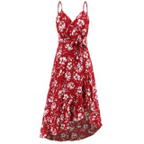 Aestorae – Xira | Floral Asymmetrical Cami Dress