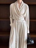 New Open Original - Layla Set | Cross-Tie Layered Top & Flowy Trousers