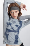 HeyHenry - Mia | Checkered Cat Long-Sleeve Tee