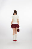 HeyHenry - Striped Script | Embroidered Knit Cardigan