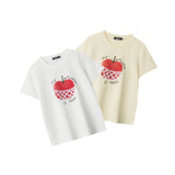 Nariele - Apple Print | Shoulder Tee