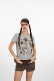 Nariele - Cool Girl Graphic Tee | Fitted Cotton Crop