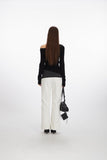 HeyHenry - Edge Cut | Off-Shoulder Long-Sleeve Tee