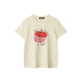 Nariele - Apple Print | Shoulder Tee